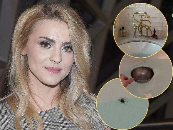 Koszmar Kasi Tusk jak z horroru! Poszła do łazienki, musiała użyć rondelka