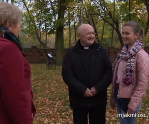 M jak miłość. Ala (Alicja Ostolska), ksiądz (Maciej Damięcki), Barbara (Teresa Lipowska)