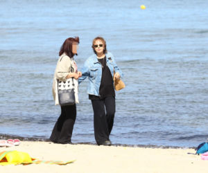 Izabela Trojanowska elegancka nawet na plaży