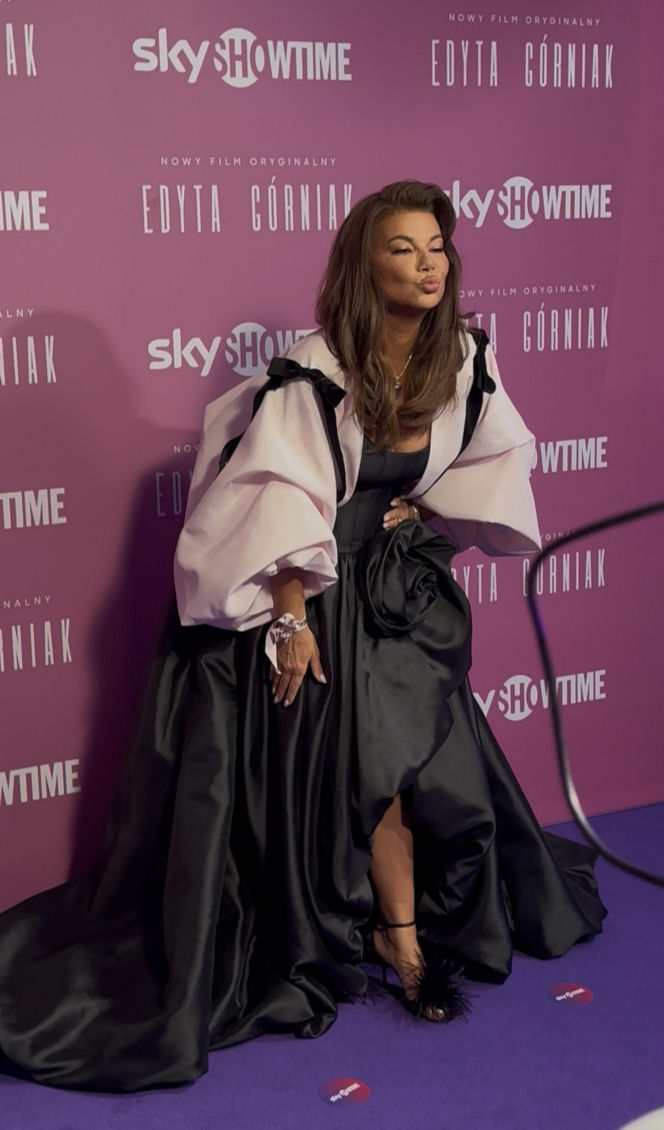 Edyta Górniak tańczyła w szlafroku i kapciach