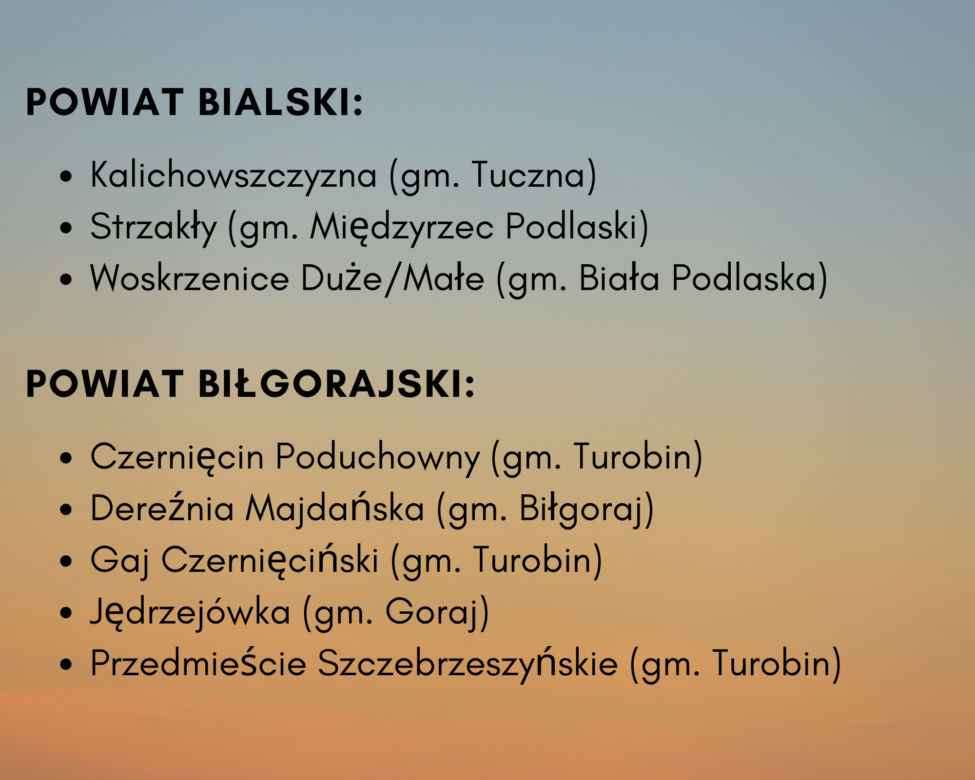 Trudne do wymówienia nazwy lubelskich miejscowości. Nie tylko obcokrajowcy mogą mieć problem!