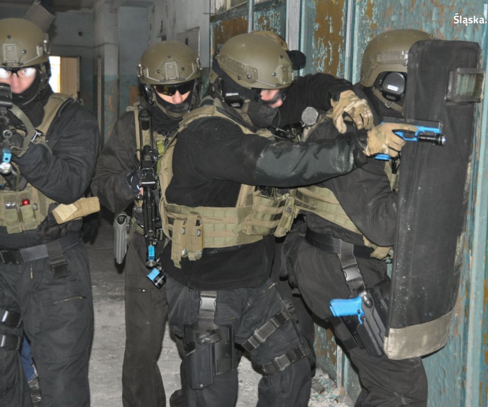 Katowiccy antyterroryści z policji ćwiczyli ze spcjalsami z Lublińca