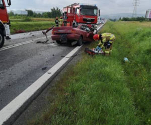 Stary Sącz. Śmiertelny wypadek na drodze 969! Zginął tegoroczny maturzysta