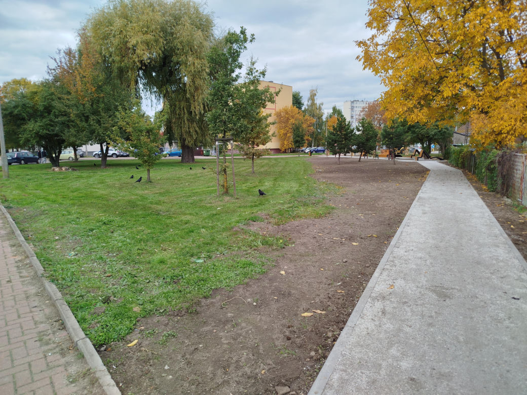 Park kieszonkowy przy ul. Żytniej w Siedlcach