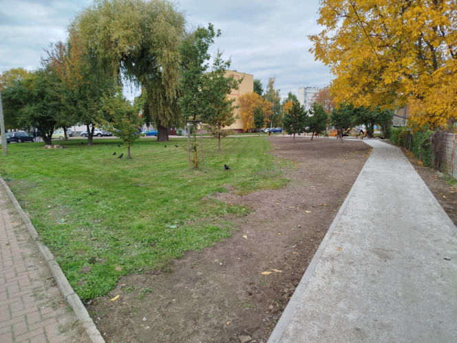 Park kieszonkowy przy ul. Żytniej w Siedlcach