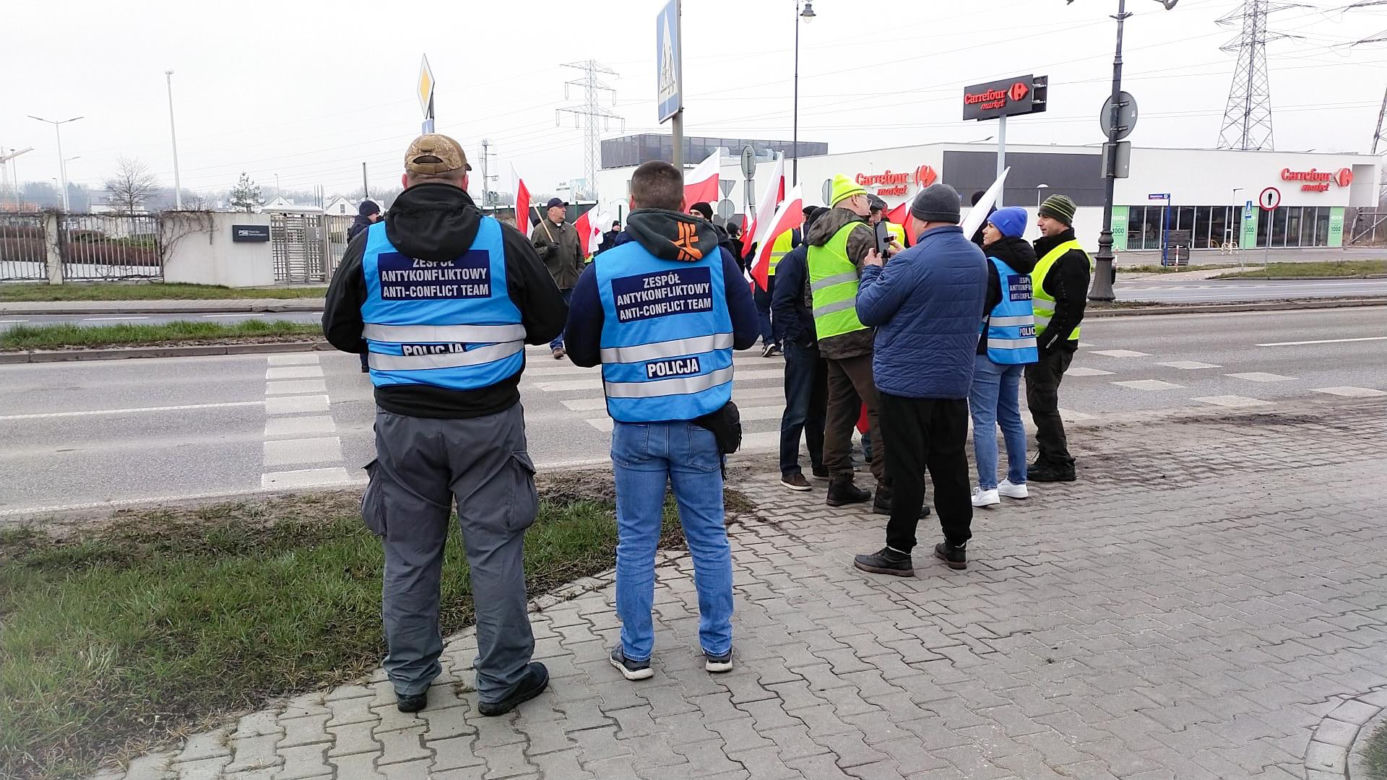 Protest rolników 