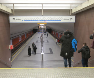 W metrze schronisz się podczas ataku