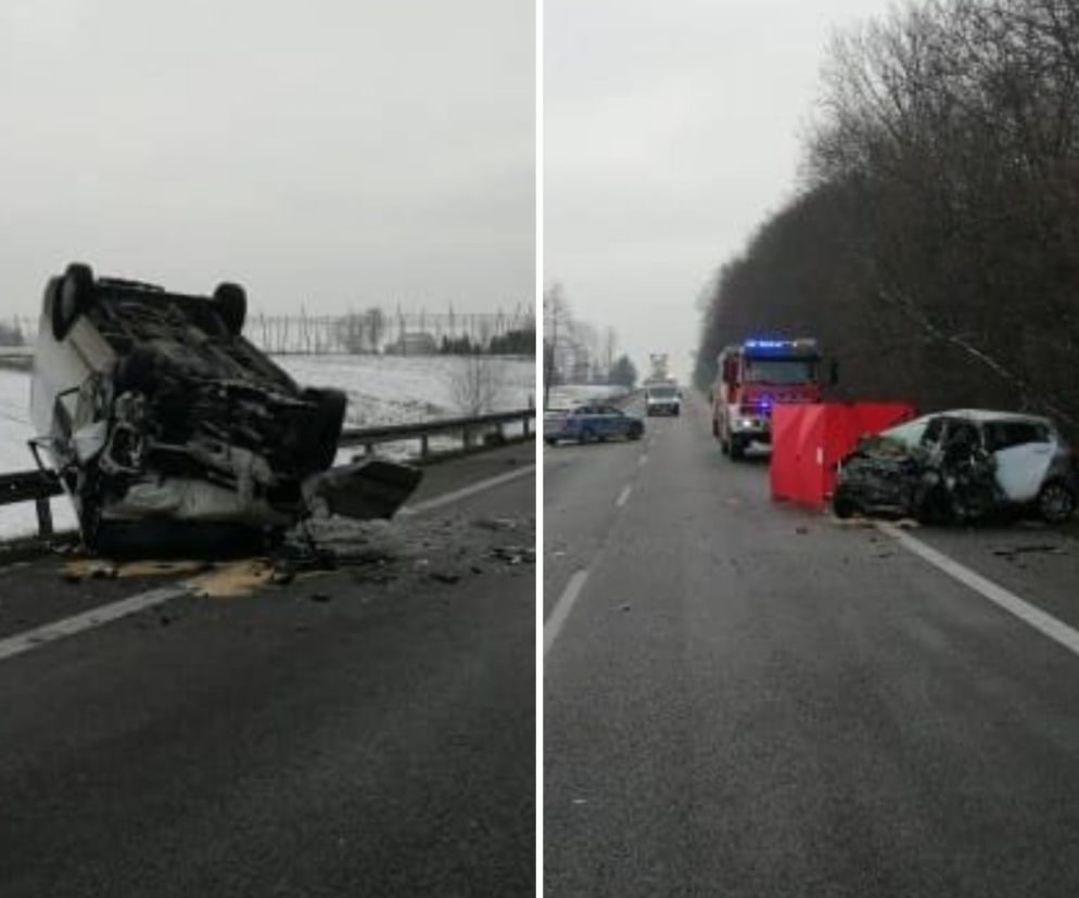 Krasne: Jedna osoba nie żyje, trzy są ranne. Makabryczny wypadek na DK 17