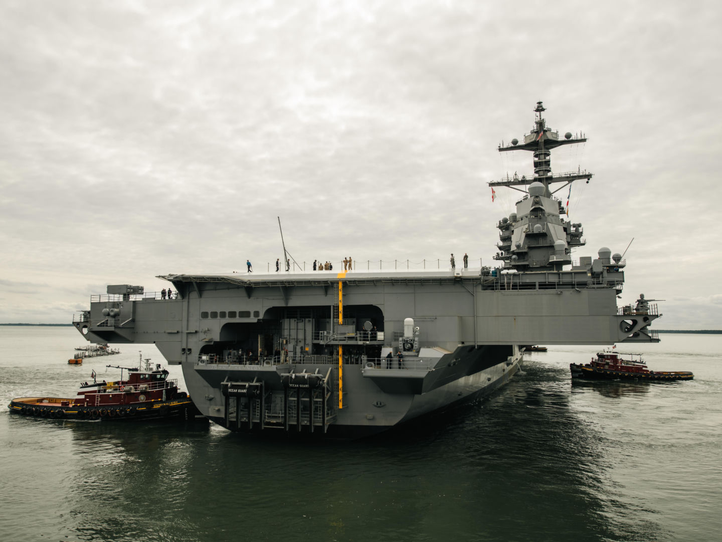 USS John F. Kennedy coraz bliżej służby. Wstępny odbiór lotniskowca