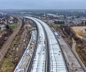 Budowa węzła Mistrzejowce na S7 w Krakowie