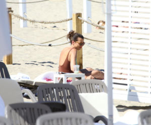 Katarzyna Herman na plaży