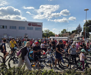 Tłumy rowerzystów ruszyły przez Bydgoszcz! Rajd Galerii Pomorskiej za nami
