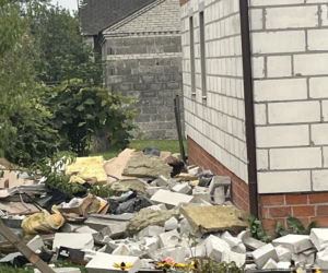 Odbudowa domu w Wyrykach Woli pod Włodawą