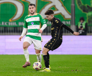 Lechia Gdańsk - Jagiellonia Białystok: Zdjęcia kibiców i zawodników z meczu 24. kolejki PKO BP Ekstraklasy