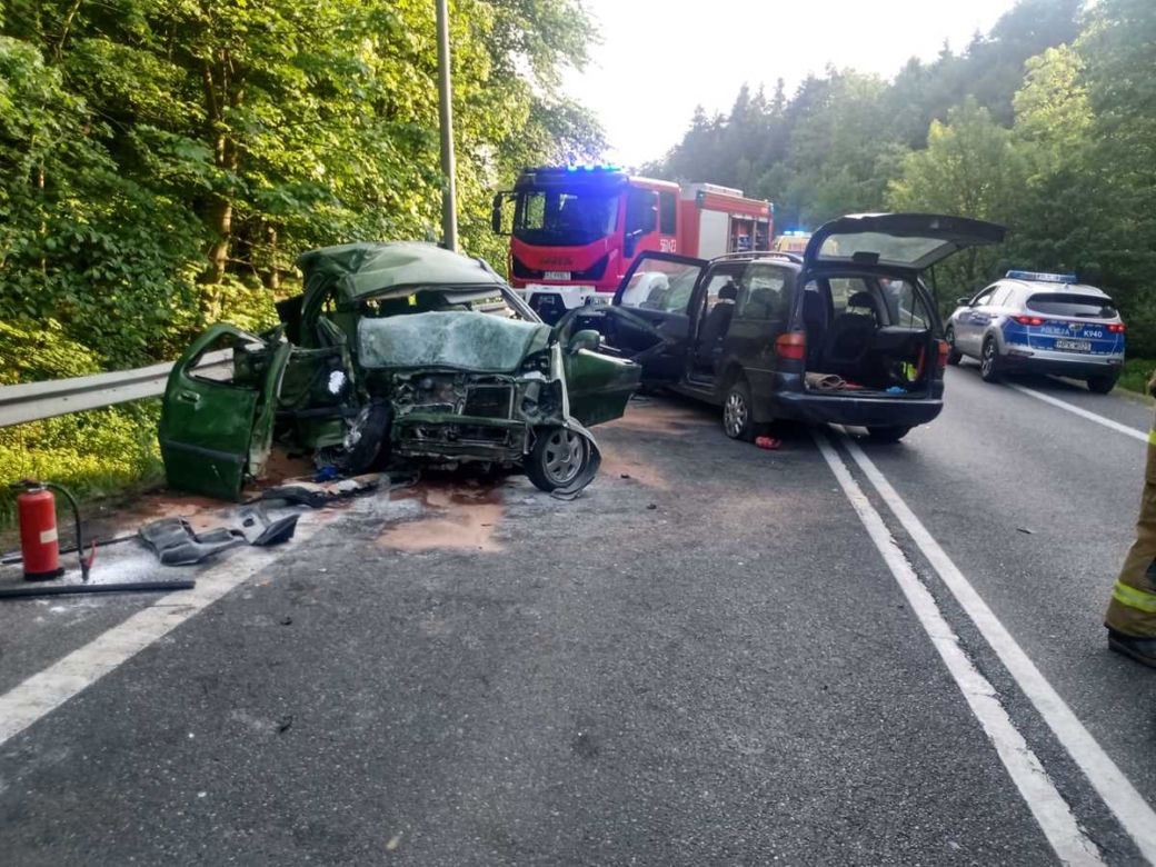 Wypadek w Żyznowie. 7 osób rannych! [GALERIA]