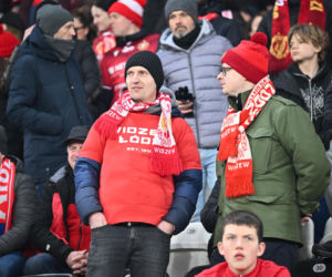 Widzew Łódź - Lech Poznań: Zdjęcia kibiców i zawodników z meczu 24. kolejki PKO BP Ekstraklasy