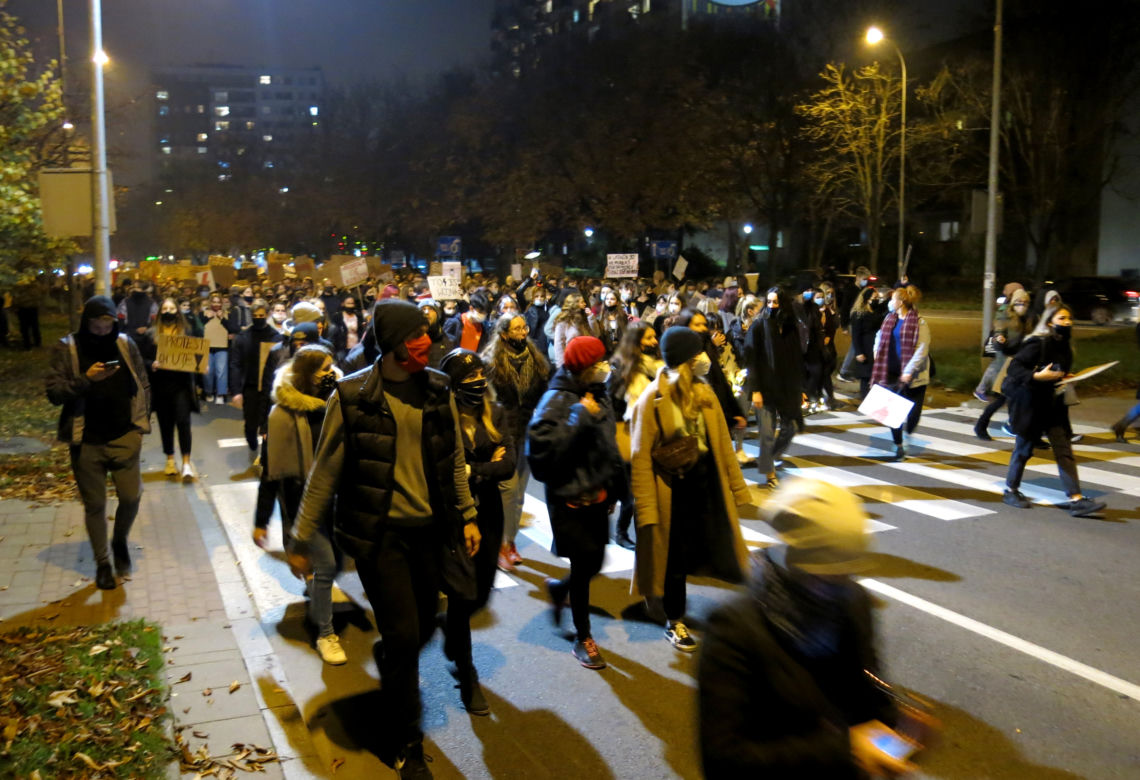 Białytsok, 28 października. Rekordowy Czarny Spacer i obrońcy kościoła farnego