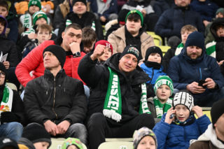 Lechia Gdańsk - Jagiellonia Białystok: Zdjęcia kibiców i zawodników z meczu 24. kolejki PKO BP Ekstraklasy