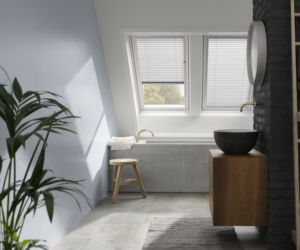 Łazienka na poddaszu Velux
