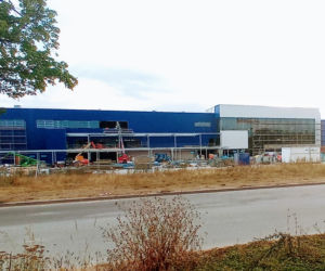 Budowa sklepu IKEA w Szczecinie - sierpień 2020
