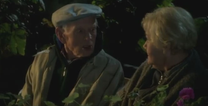M jak miłość odcinek 1105 Lucjan Mostowiak (Witold Pyrkosz), Barbara Mostowiak (Teresa Lipowska) 