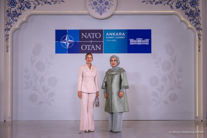 Marta Nawrocka na Szczycie NATO