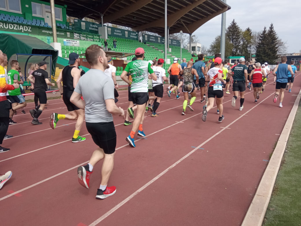 Półmaraton śladami Bronka Malinowskiego Grudziądz - Rulewo