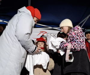 Powitanie Kacpra Tomasiaka w Bystrej 18.02.2026