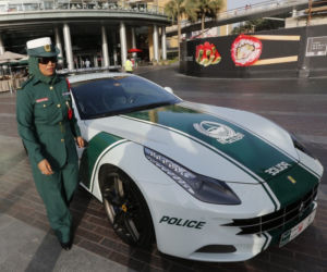 Ferrari FF police Dubai