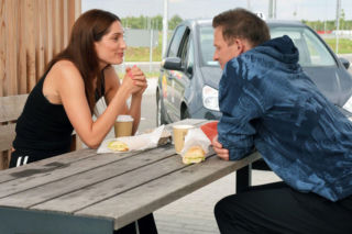 Barwy szczęścia odc. 3289. Łukasz (Michał Rolnicki), Celina (Orina Krajewska