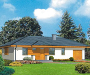 Dom idealnie połączony z ogrodem, czyli projekty domów parterowych typu bungalow 