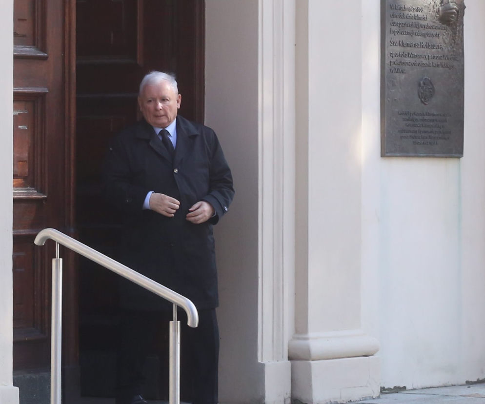 Jarosław Kaczyński na wyborach