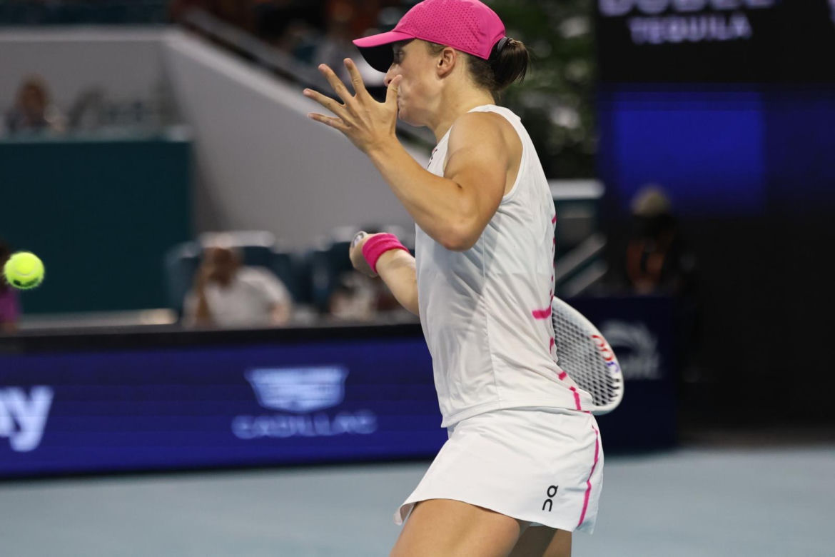 Turniej WTA 1000 w Miami 2024. Iga Świątek przegrała z Rosjanką Jekateriną Aleksandrową