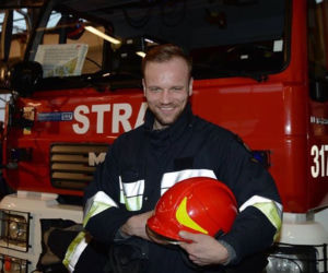 Strażacy. Wojtek Lewicki (Maciej Mikołajczyk)