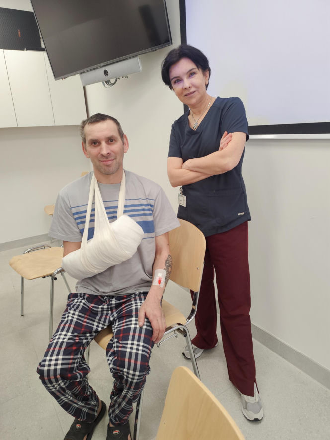 Wojciech Różycki stracił dłoń