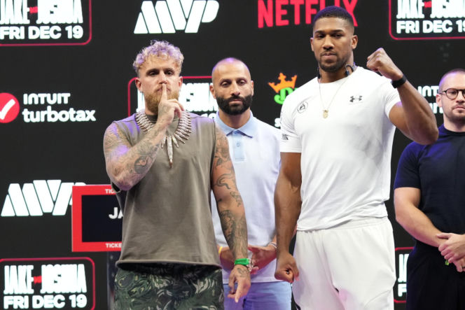 Anthony Joshua Jake Paul