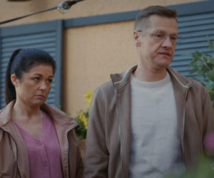 M jak miłość, odcinek 1949. Marysia (Małgorzata Pieńkowska), Kinga (Katarzyna Cichopek), Piotrek (Marcin Mroczek)
