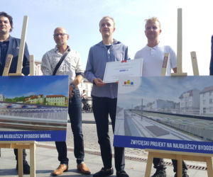 Tak będzie wyglądał najdłuższy mural w Bydgoszczy! Zobaczymy go z tramwaju