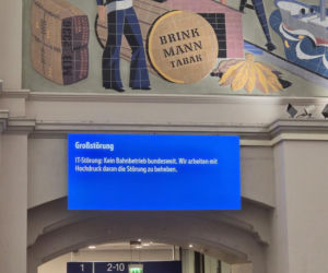 Niemcy/ Prezes Deutsche Bahn: ruch kolejowy stopniowo wraca do normy (opis) Awaria systemu łączności radiowej GSM-R wymusiła zatrzymanie wszystkich pociągów w całym kraju na czas ok. dwóch godzin