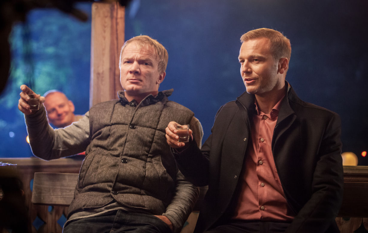 To nie koniec świata odcinek 13. Darek (Eryk Lubos), Paweł (Krystian Wieczorek)