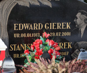 Grób Gierka a 113. rocznicę jego urodzin
