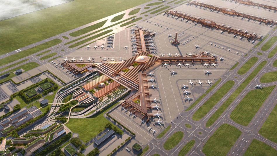 Bishoftu International Airport - projekt Zaha Hadid Architects