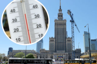 Zmierzyliśmy temperaturę na warszawskich placach. W centrum stolicy 54 stopnie!