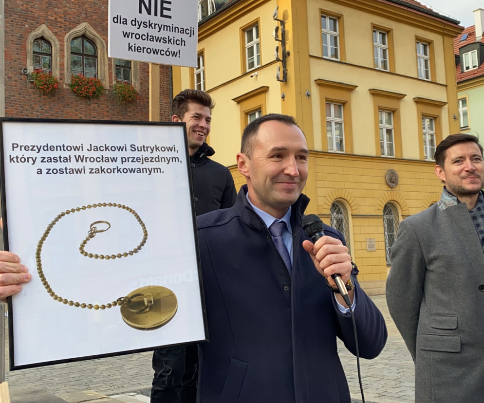 Protest kierowców Wrocław