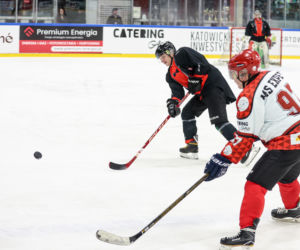 Mecz hokejowy Reprezentacji Artystów Polskich i Przedsiębiorców