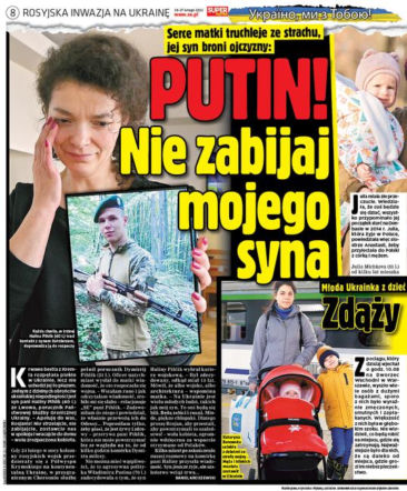Pierwsze dni wojny w Ukrainie. Tak relacjonowaliśmy je w "Super Expressie"