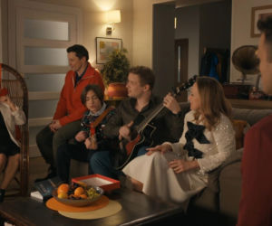 Barwy szczęścia, odcinek 3376: Asia (Anna Gzyra-Augustynowicz), Hubert (Marek Molak), Daniel (Marcin Bikowski), Lucyna (Grażyna Zielińska), Emil (Artem Malaszczuk)