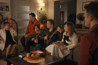 Barwy szczęścia, odcinek 3376: Asia (Anna Gzyra-Augustynowicz), Hubert (Marek Molak), Daniel (Marcin Bikowski), Lucyna (Grażyna Zielińska), Emil (Artem Malaszczuk)