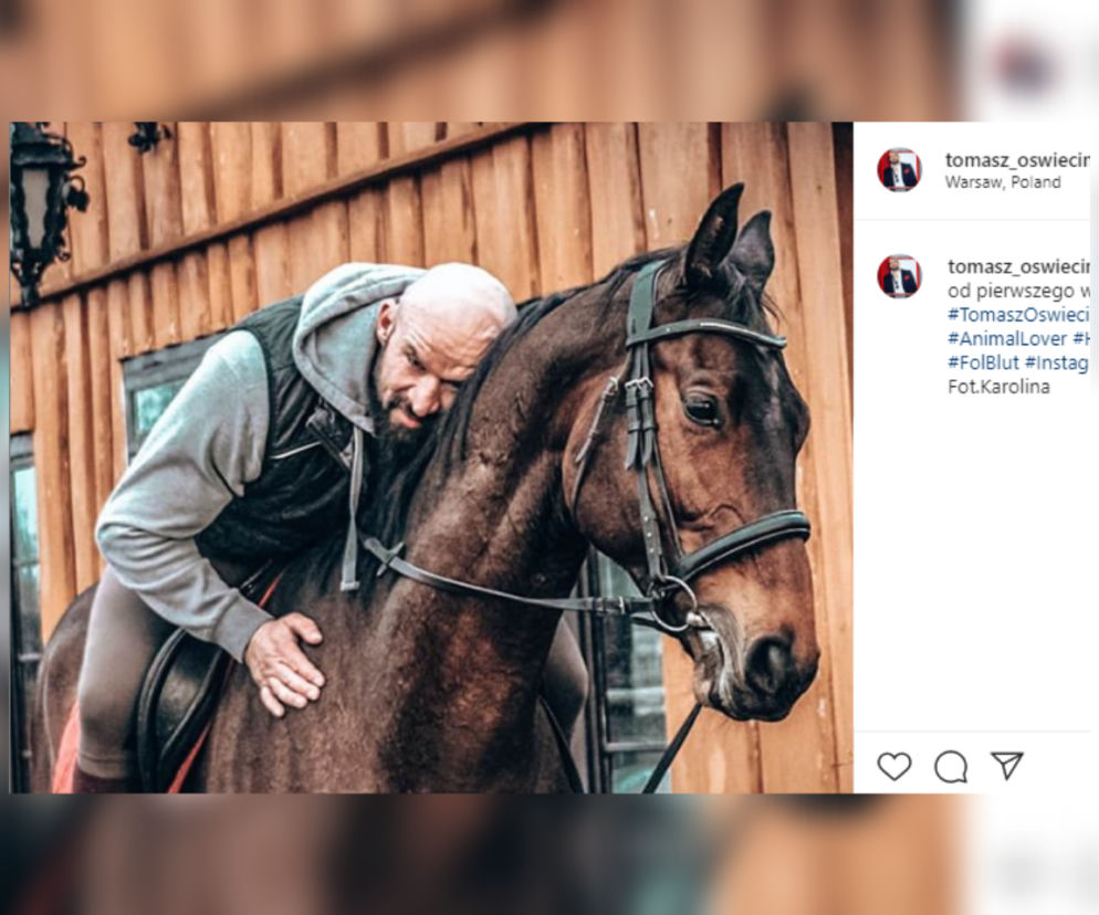 Tomasz Oświeciński ratuje konie skazane na śmierć w rzeźni