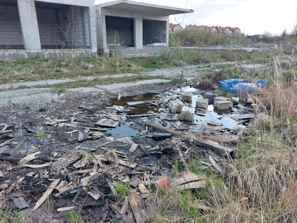 Niedokończone osiedle przy ul. Niskiej